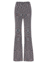 Missoni Multicolor Viscose Flared Pants