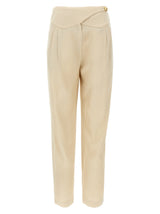 Pantalon habillé Blazé Milano en viscose beige