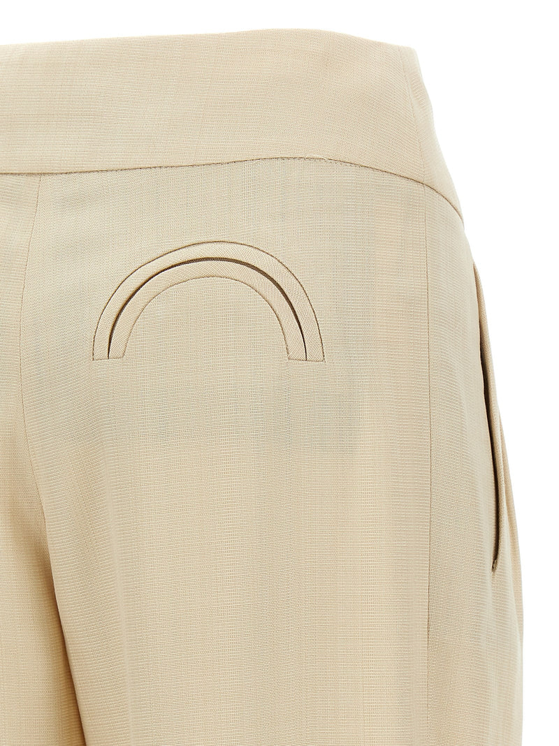 Pantalon habillé Blazé Milano en viscose beige