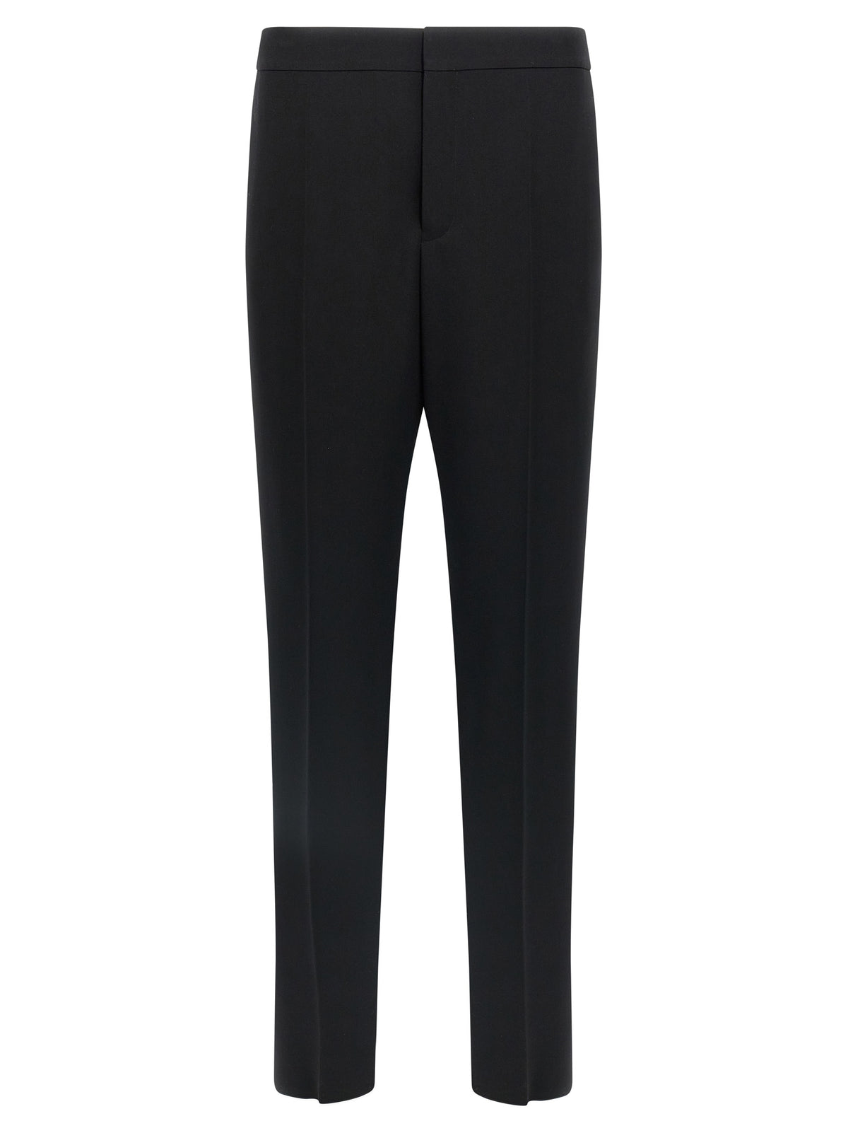 Pantalon de costume Saint Laurent noir en laine