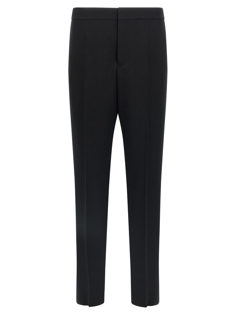Saint Laurent Black Wool Dress Pants