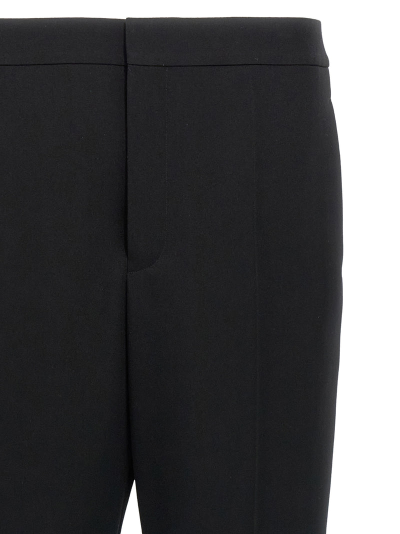 Saint Laurent Black Wool Dress Pants