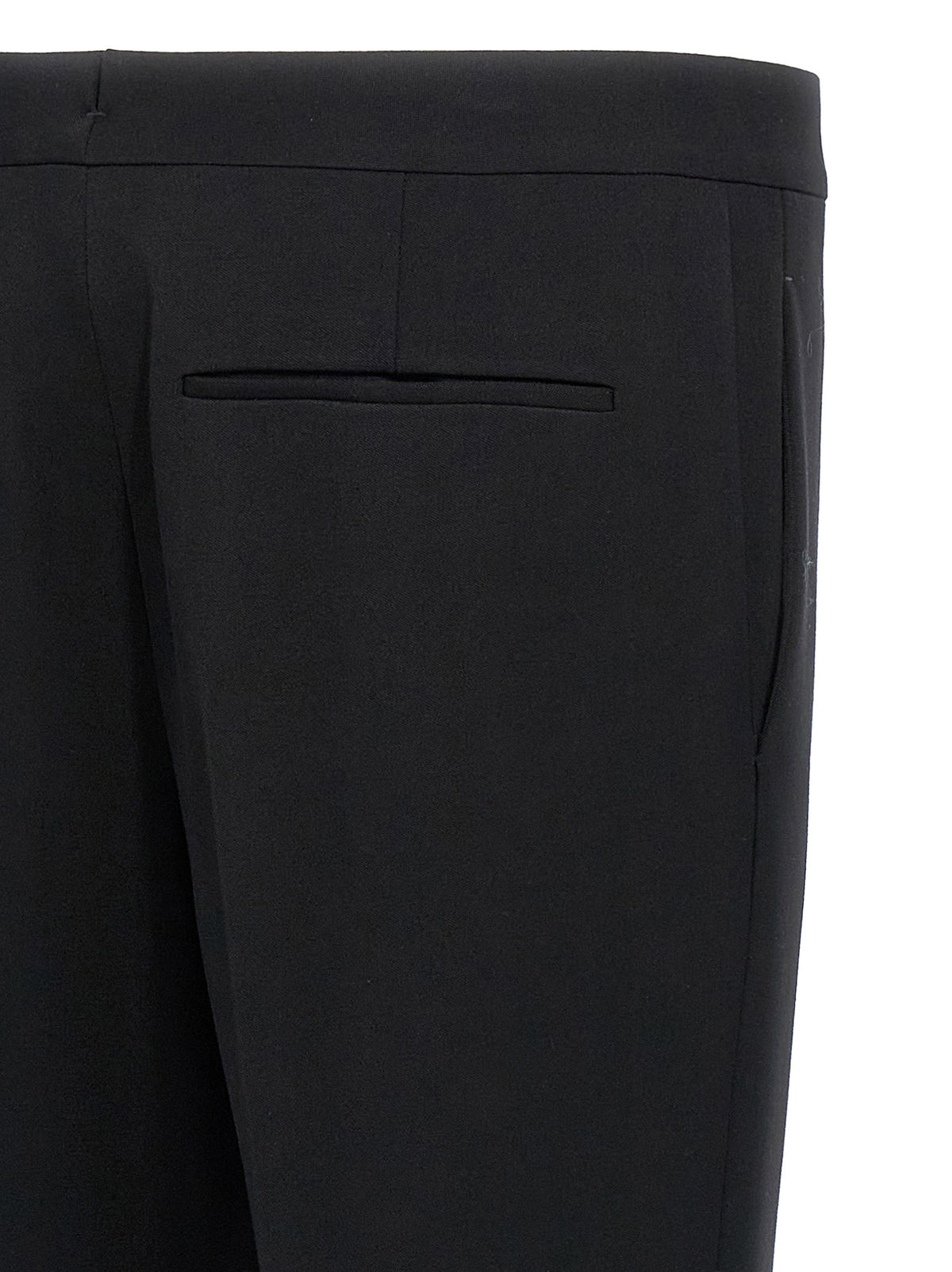 Pantalon de costume Saint Laurent noir en laine