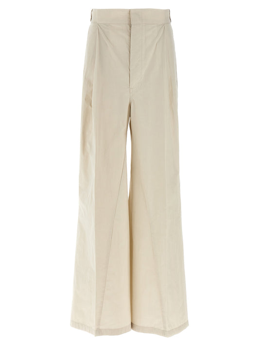 Pantalon décontracté Maison Margiela en coton beige