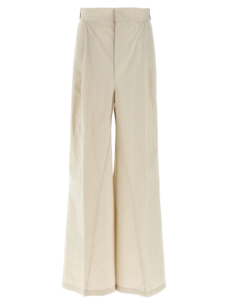 Pantalon décontracté Maison Margiela en coton beige