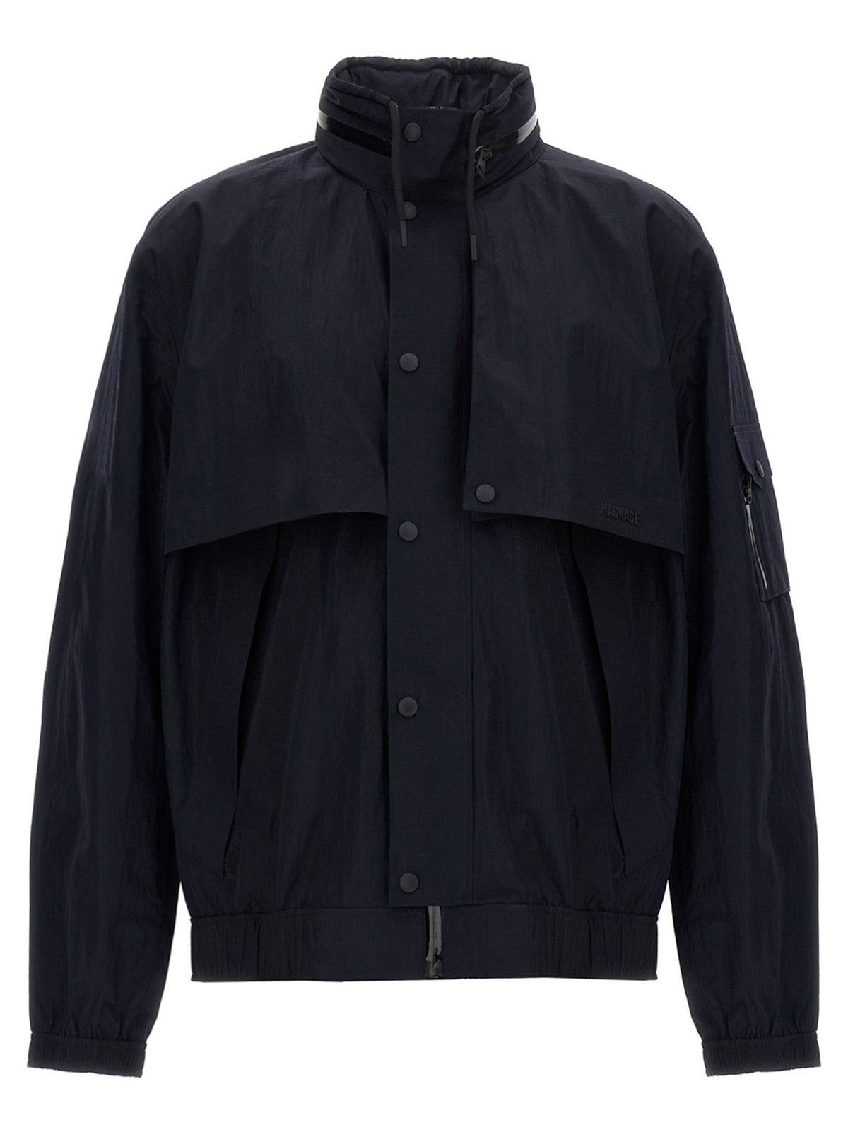Mackage Blue Polyamide Shell Jacket