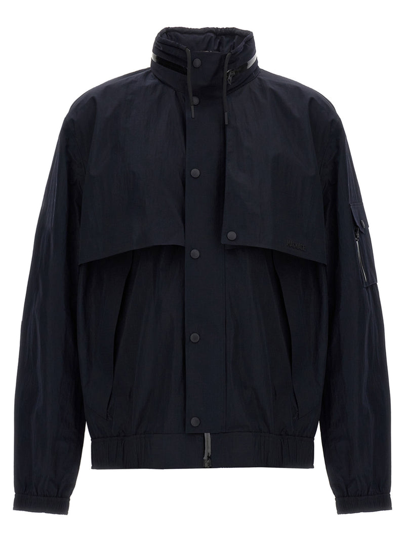 Mackage Blue Polyamide Shell Jacket