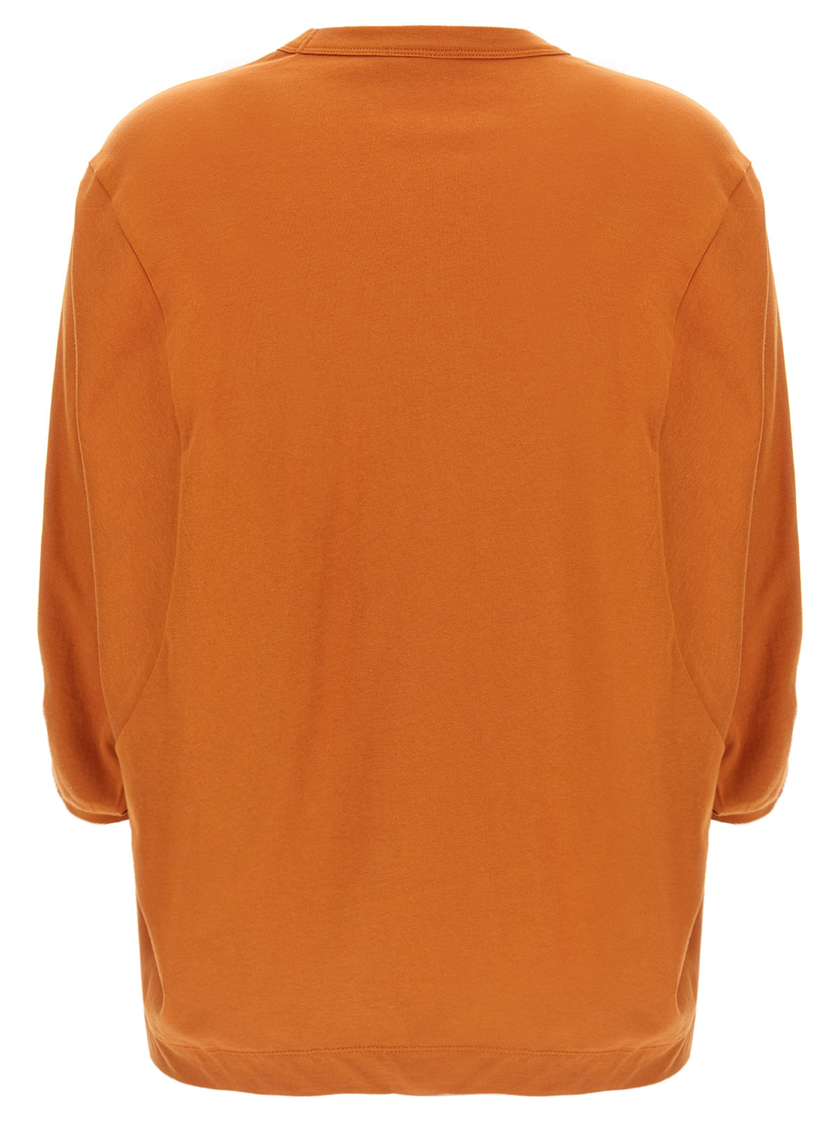 T-shirt en coton orange Dries Van Noten