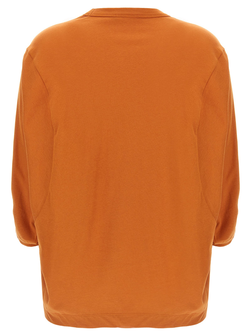 Dries Van Noten Orange Cotton T-Shirt