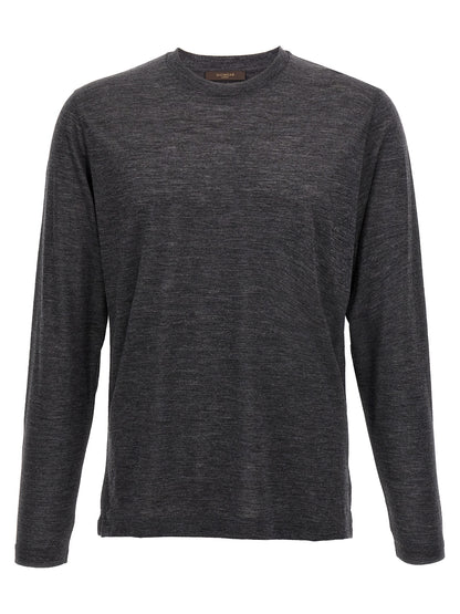 ZANONE Gray Virgin Wool Sportswear