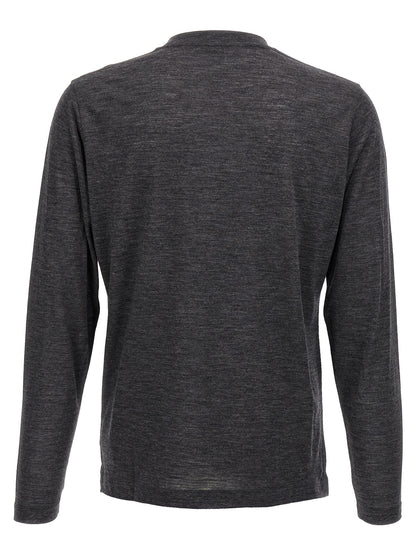 ZANONE Gray Virgin Wool Sportswear
