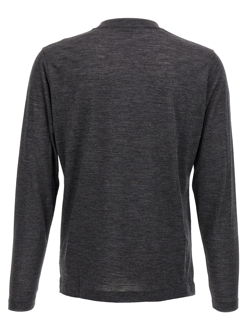 ZANONE Gray Virgin Wool Sportswear