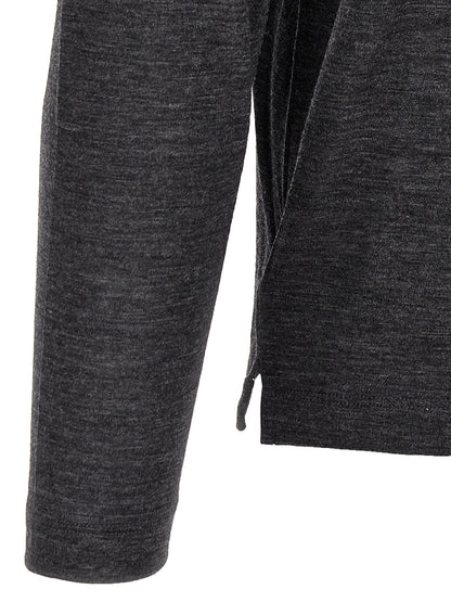 ZANONE Gray Virgin Wool Sportswear