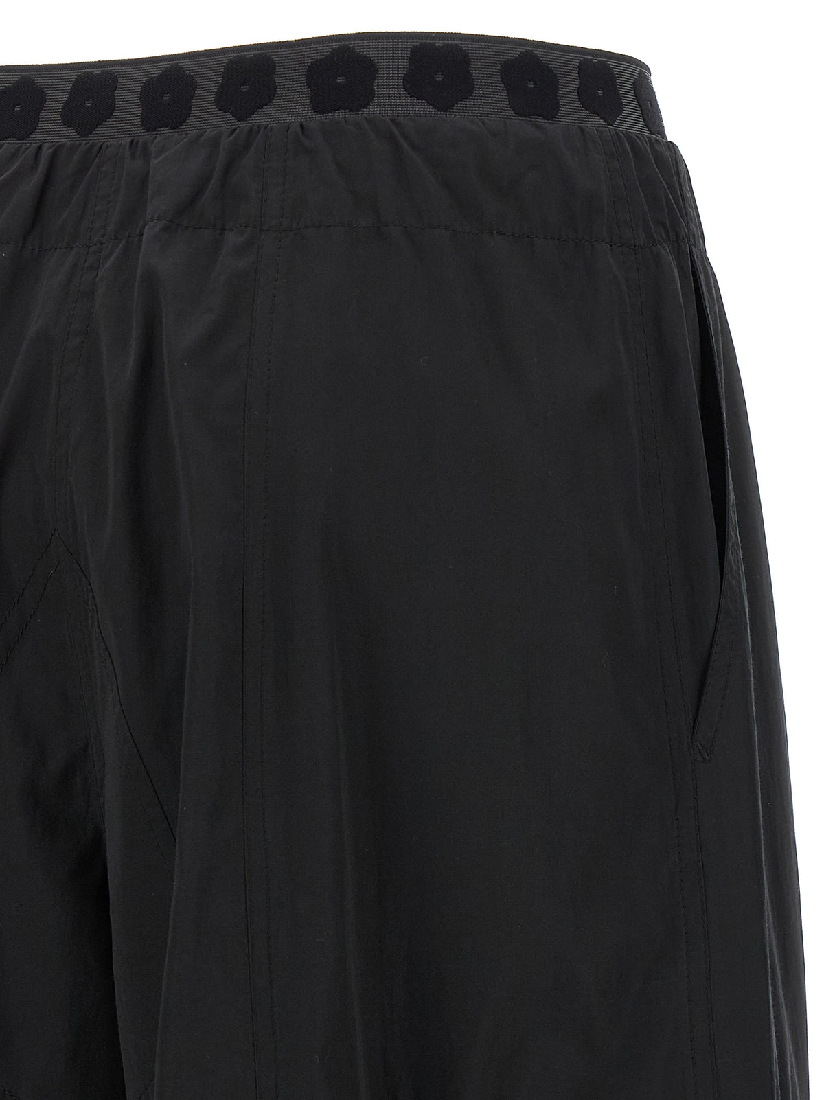 Kenzo Black Polyester Cargo Pants
