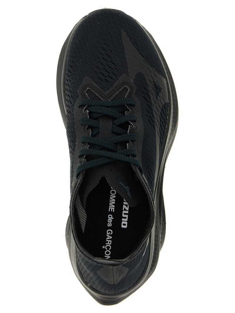 Comme Des Garçons Black Synthetic Athletic Sneakers