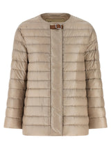 Veste longue Herno en polyamide beige