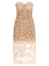 Ermanno Scervino Multicolor Polyester Midi Dress