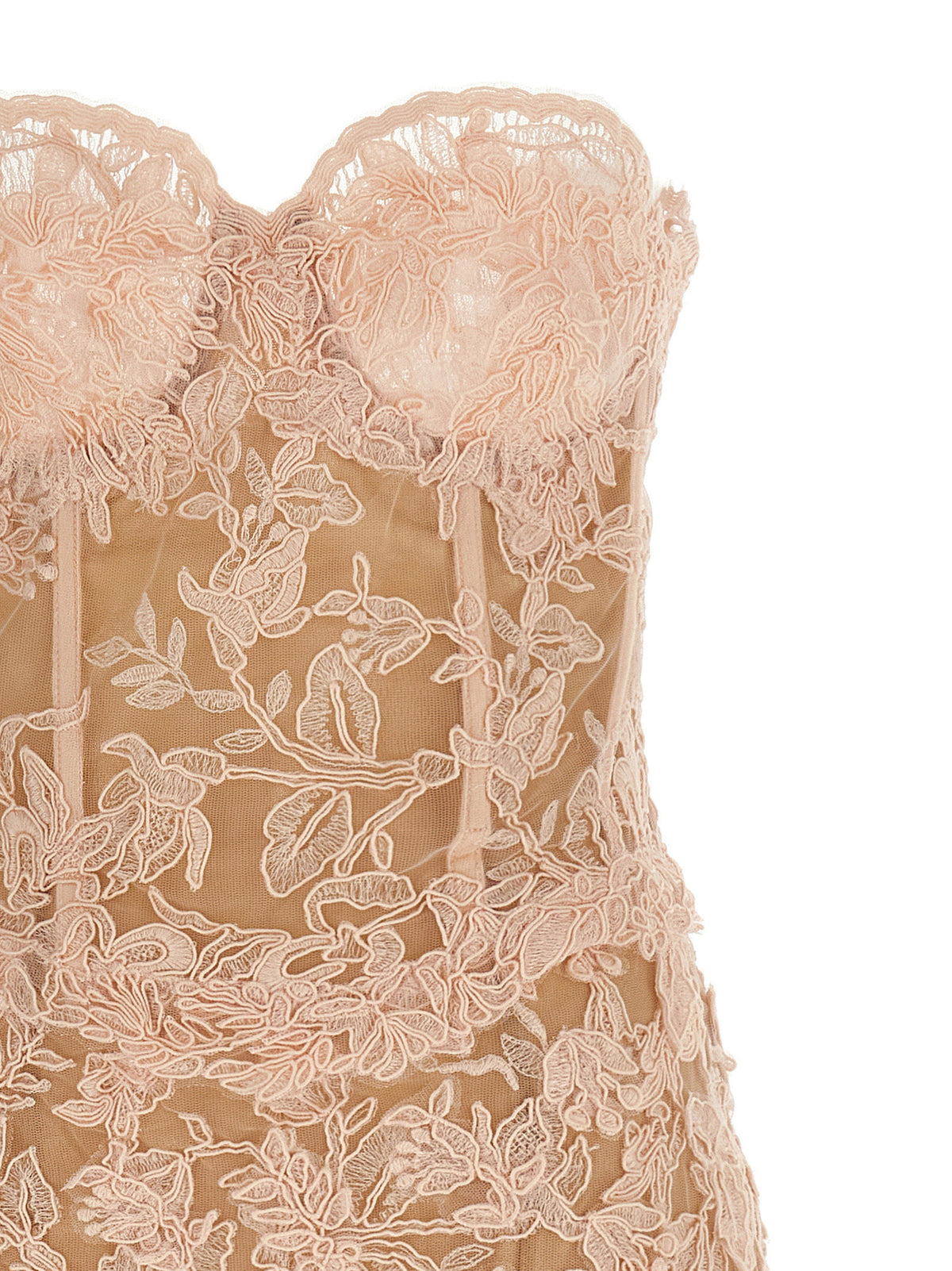 Ermanno Scervino Multicolor Polyester Midi Dress