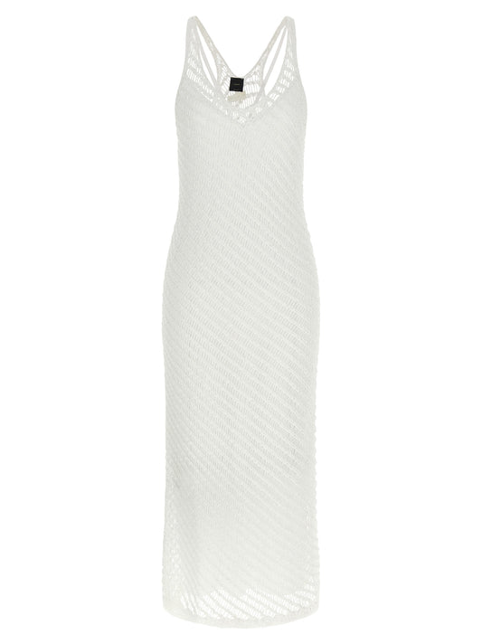 Robe longue PINKO en polyester blanc