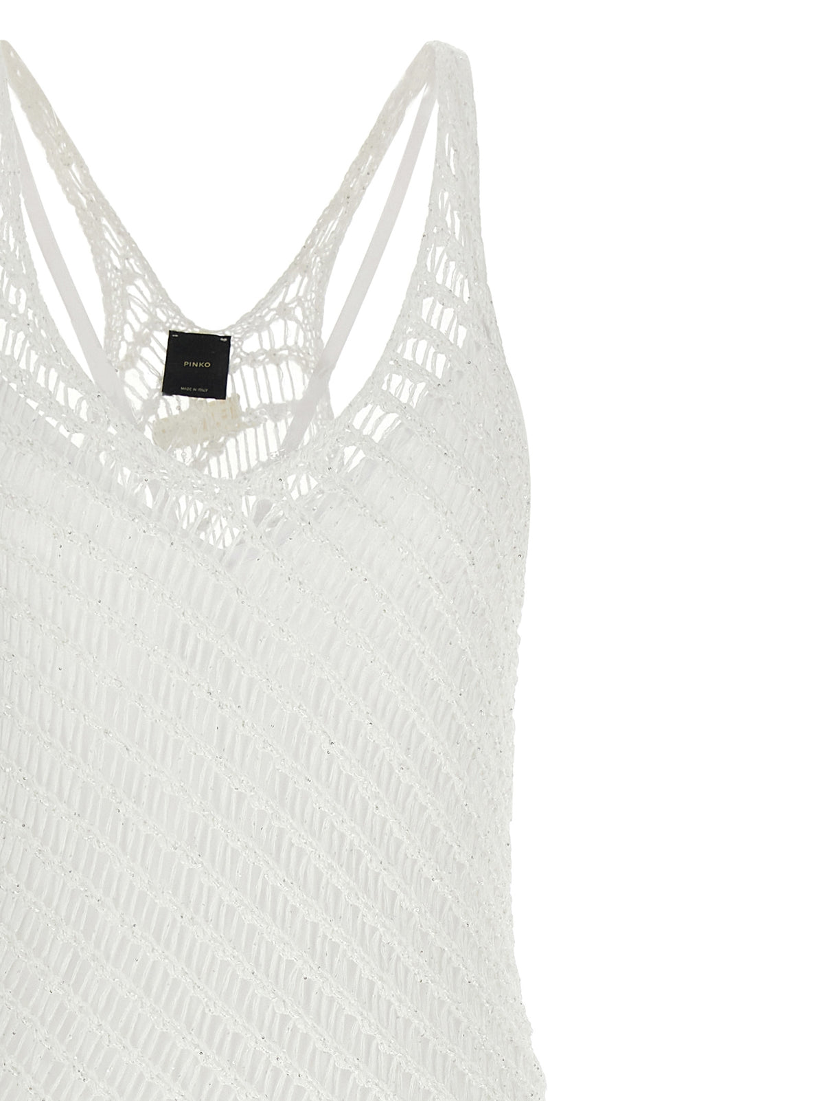 Robe longue PINKO en polyester blanc