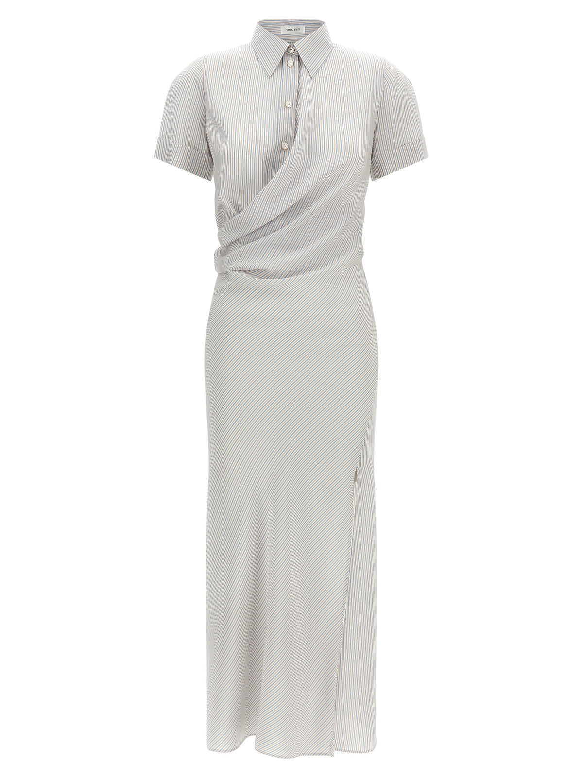 Alexander McQueen Multicolor Silk Long Dress