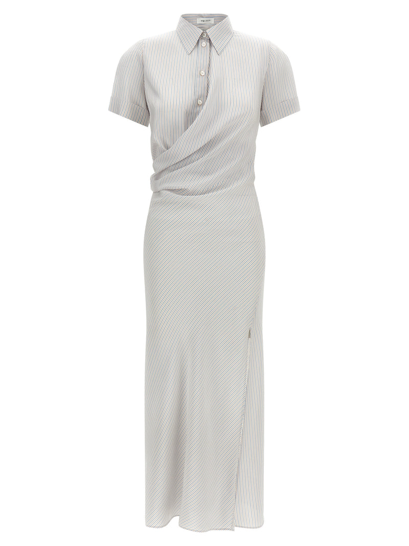 Alexander McQueen Multicolor Silk Long Dress