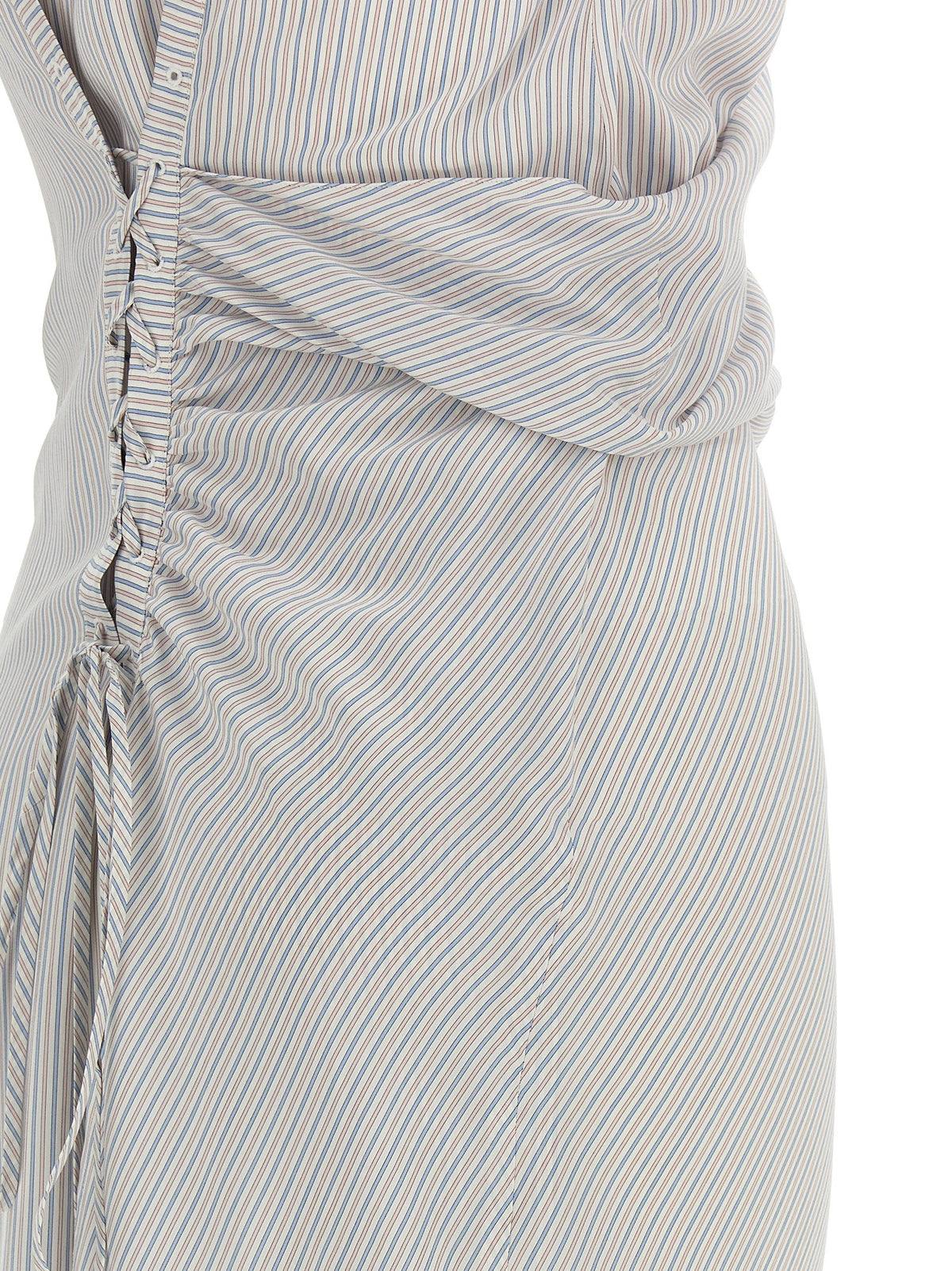 Alexander McQueen Multicolor Silk Long Dress