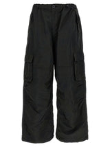 Comme Des Garçons Black Nylon Cargo Pants