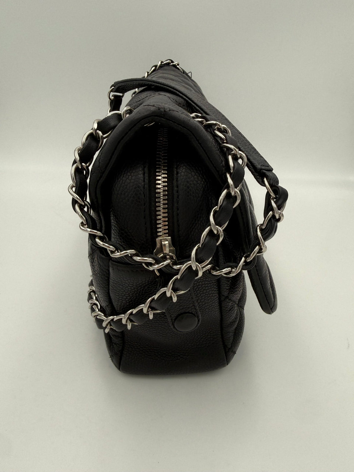 Chanel Timeless Classique Zip Flap Bag Handbag