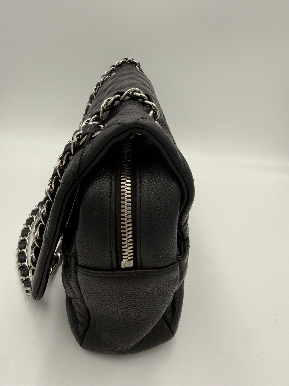 Chanel Timeless Classique Zip Flap Bag Handbag