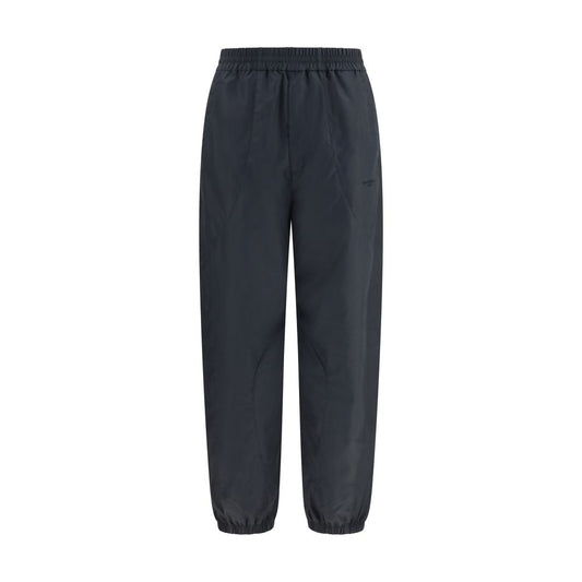 Givenchy Black Cotton Joggers - Couture Seam Design