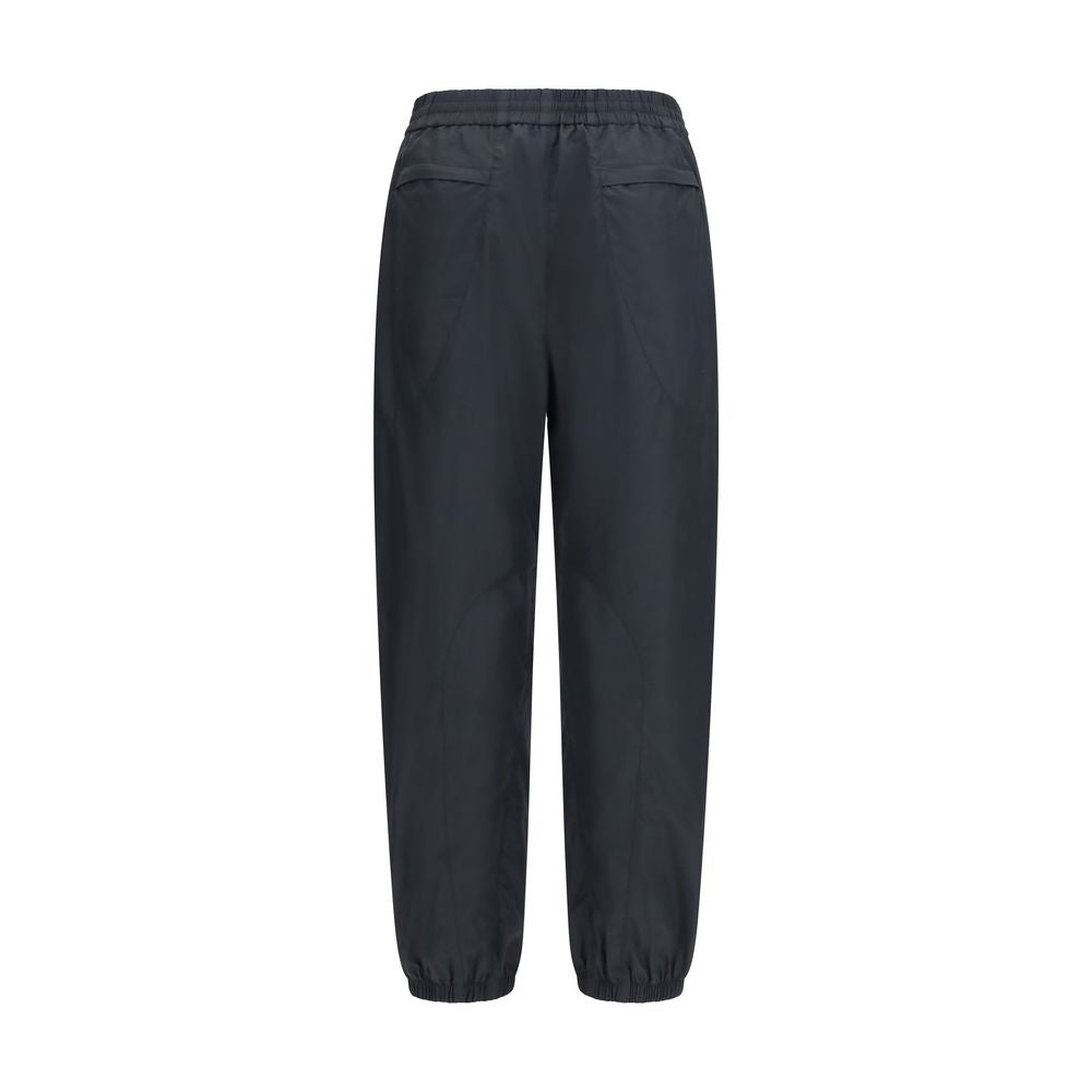 Givenchy Black Cotton Joggers - Couture Seam Design