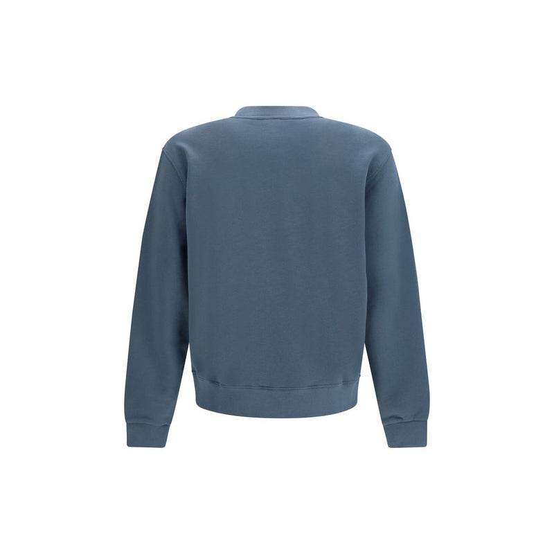 Kenzo Blue Cotton Sweatshirt - Classic Crew Neck