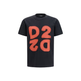 Dsquared² Black Cotton T-Shirt - Contemporary Casual Style