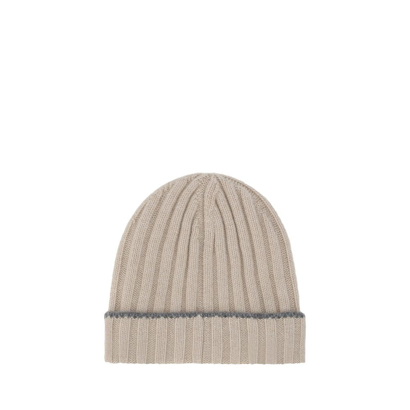 Brunello Cucinelli Brown Cashmere Beanie