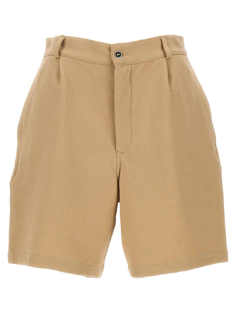 Short Bermuda Fortela en coton beige