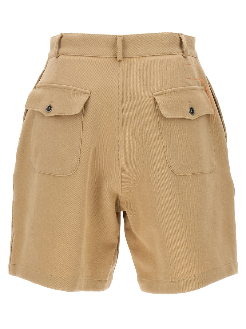 Short Bermuda Fortela en coton beige