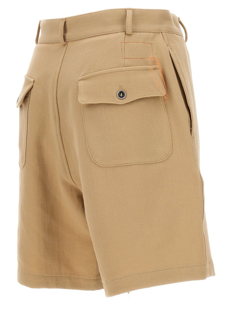 Short Bermuda Fortela en coton beige