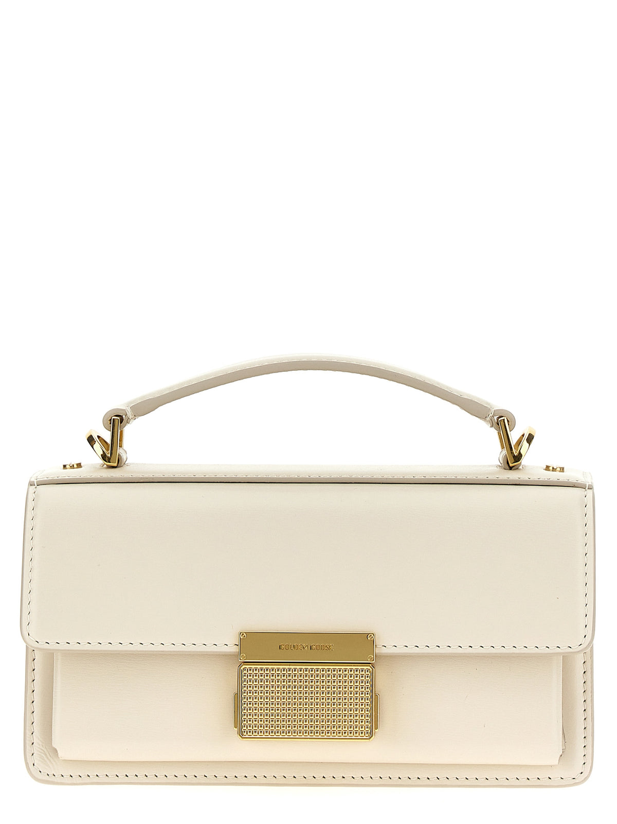 Golden Goose Venezia Small White Cowhide Handbag