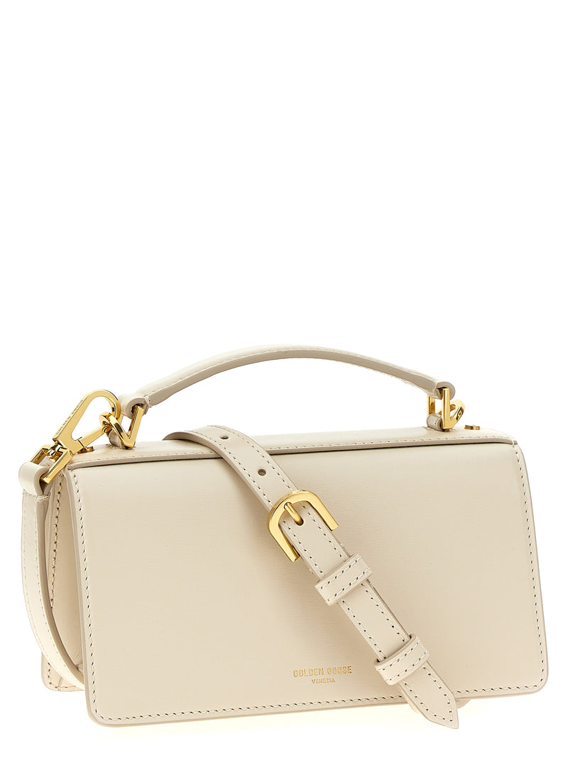 Golden Goose Venezia Small White Cowhide Handbag