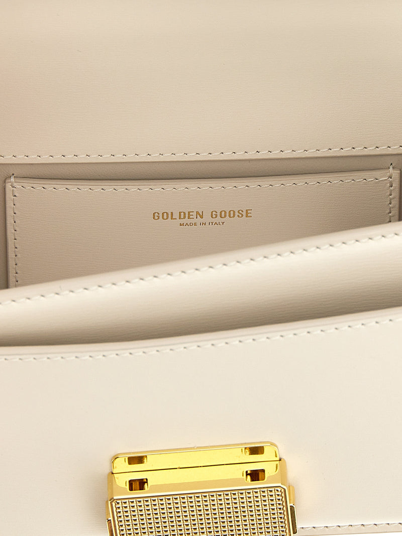 Golden Goose Venezia Small White Cowhide Handbag