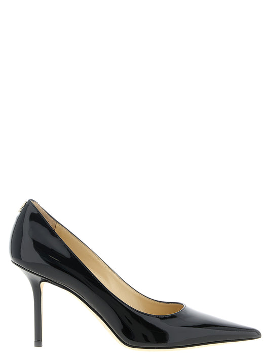 Escarpins Jimmy Choo en cuir noir à talons hauts