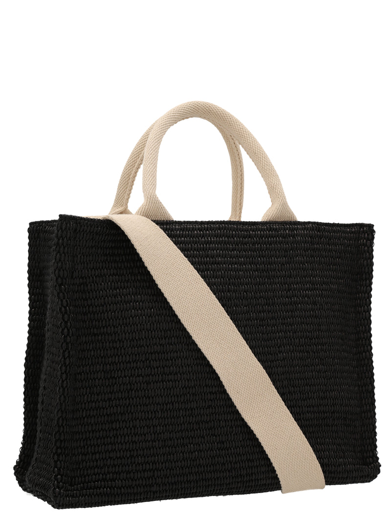 Marni Black Cotton Tote Bag - Stylish & Versatile