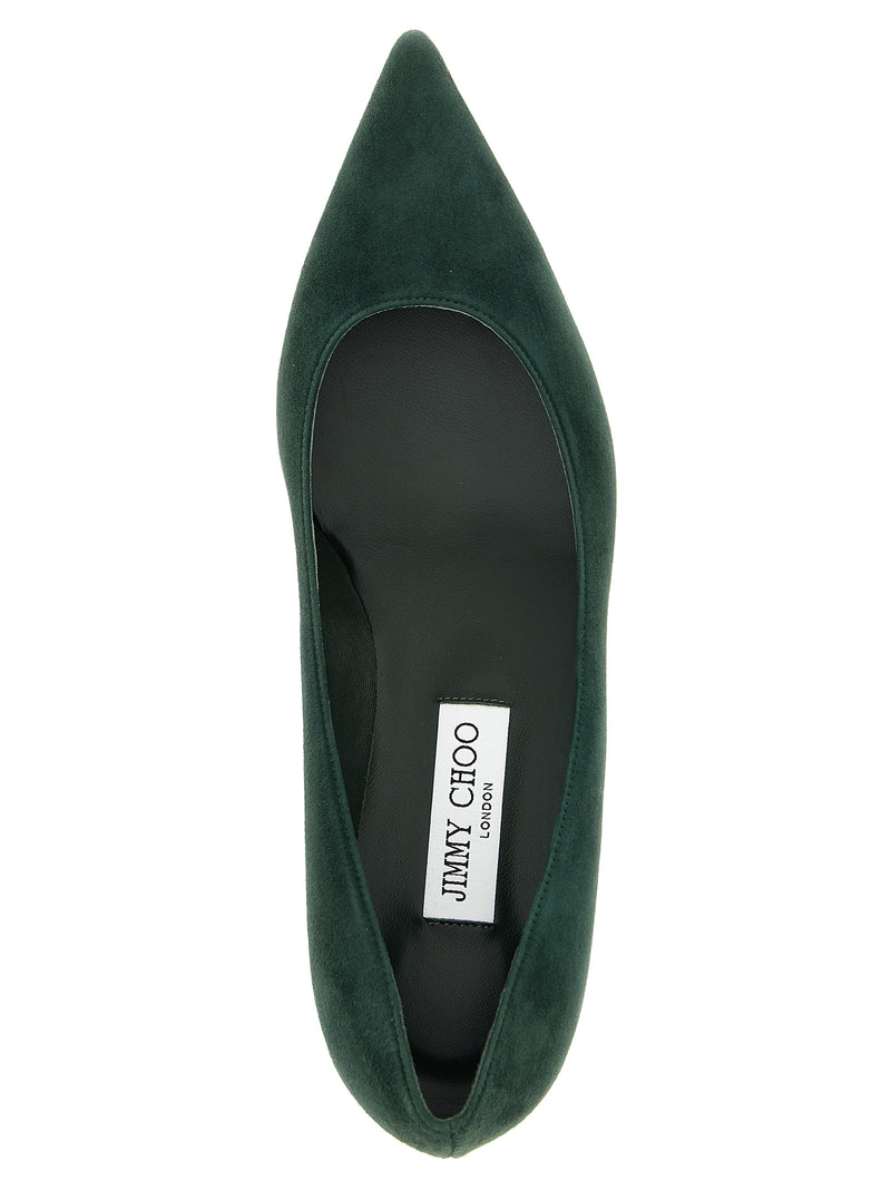 Escarpins Jimmy Choo bicolores en cuir à talon moyen