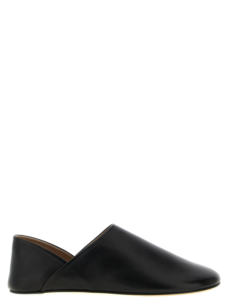 J.W.Anderson Black Lamb Leather Mules - Stylish Comfort