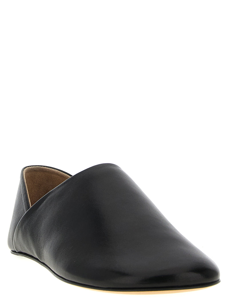 J.W.Anderson Black Lamb Leather Mules - Stylish Comfort