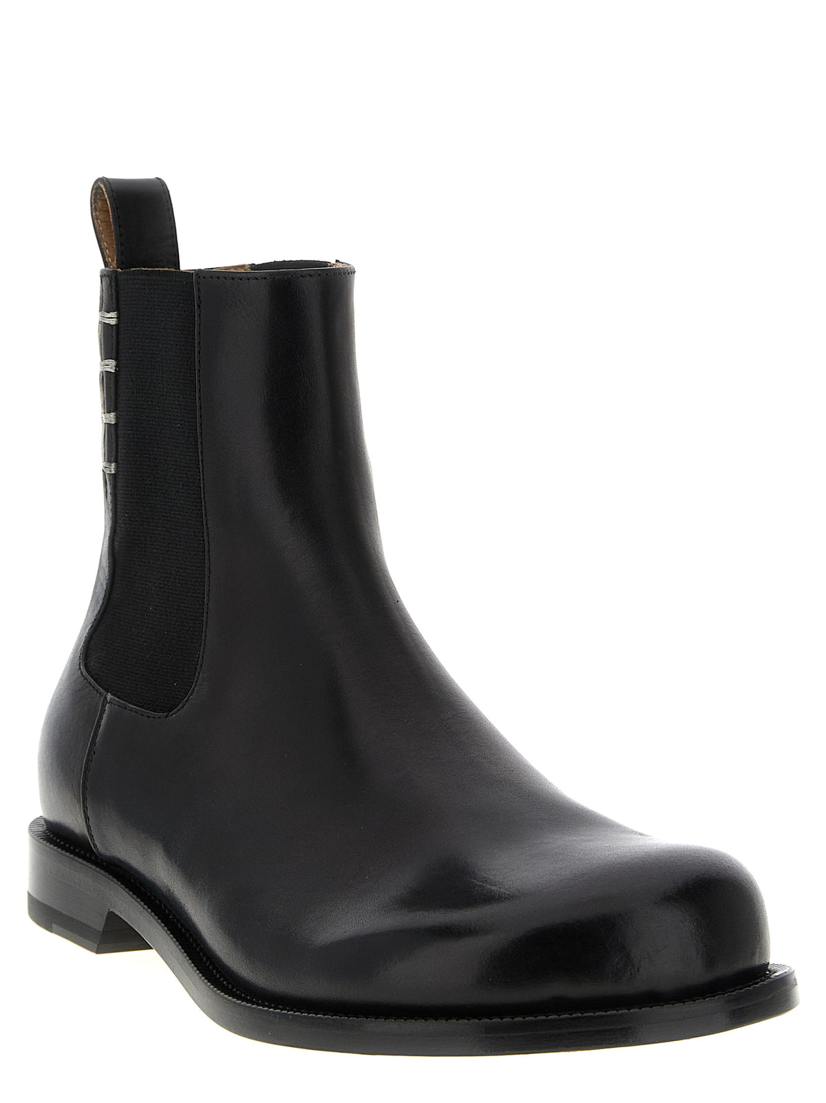J.W.Anderson Black Calfskin Chelsea Boots for Men