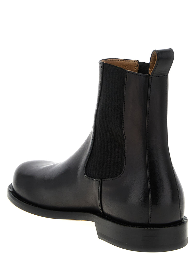 J.W.Anderson Black Calfskin Chelsea Boots for Men