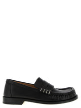 J.W.Anderson Black Calfskin Slip-On Loafers for Men