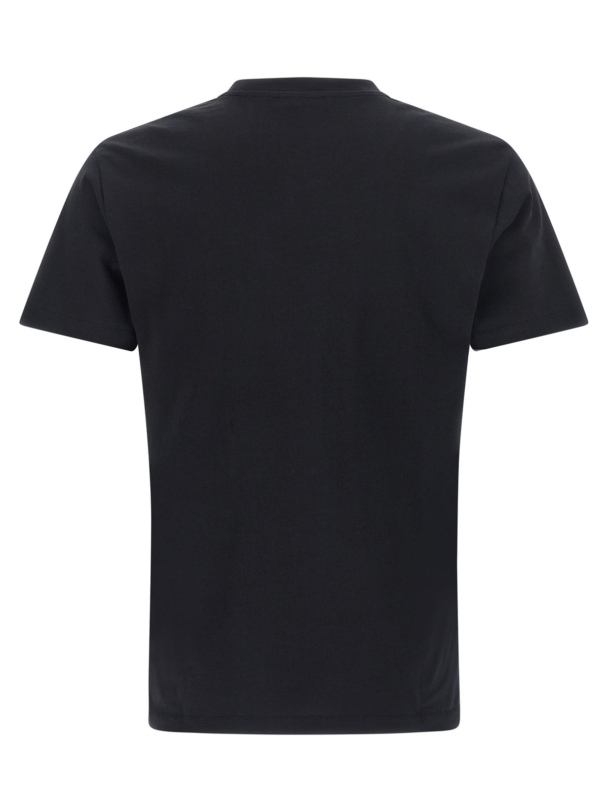 Versace Black Cotton T-Shirt for Men